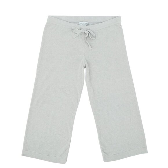 Barefoot Dreams CozyChic Ultra Lite Dove Gray Culotte Cropped Pants M - Picture 3 of 7